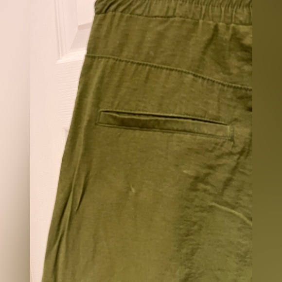 💚Dark Green Drawstring Zara Pants💚 - Picture 2 of 4